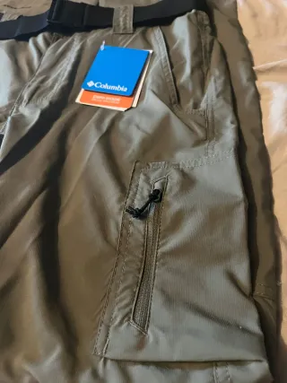 Pantalón Trekking Columbia Verde