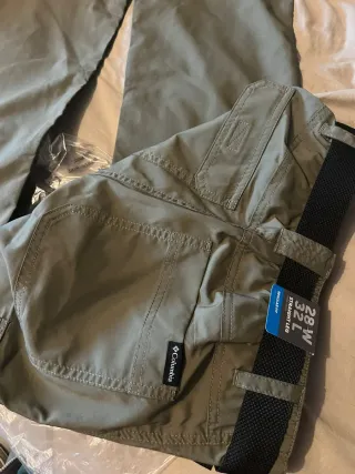 Pantalón Trekking Columbia Verde