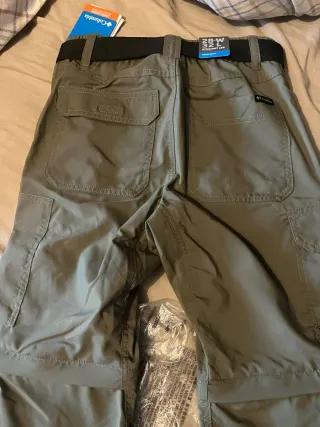 Pantalón Trekking Columbia Verde