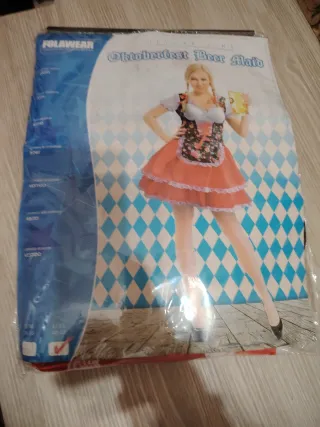 Disfraz Oktoberfest Beer Maid Talla L