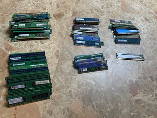 Lote 128 Memorias RAM