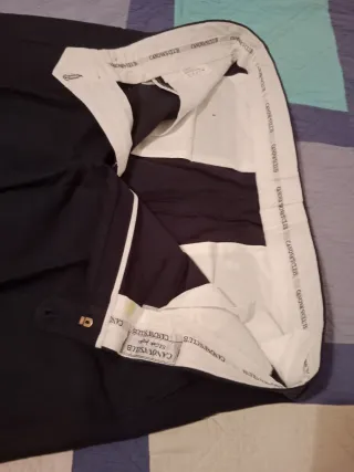 Pantalón de traje Canova's club negro