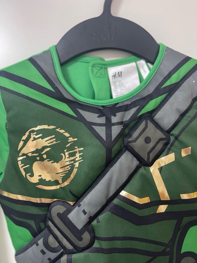 Disfraz Niño Ninjago Verde H&M 3/4 años