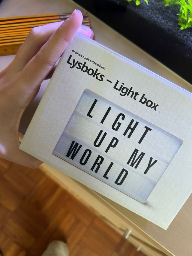 Insegna luminosa LED