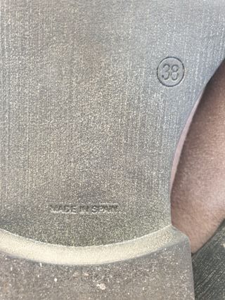 Mocasines ante negro y topo T38