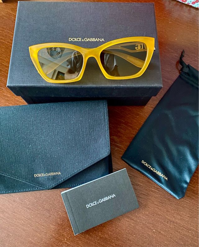 Gafas de Sol Dolce & Gabbana Amarillas Mujer
