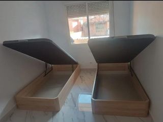 Canapé abatible con colchón