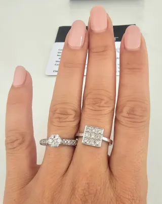 Conjunto de Joyas con Diamantes
