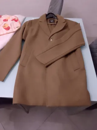 Cappotto Zara Beige/Marrone