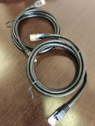 20 Cables Red RJ45 Cat 5e 1.5m Nuevo