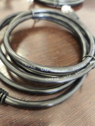 20 Cables Red RJ45 Cat 5e 1.5m Nuevo