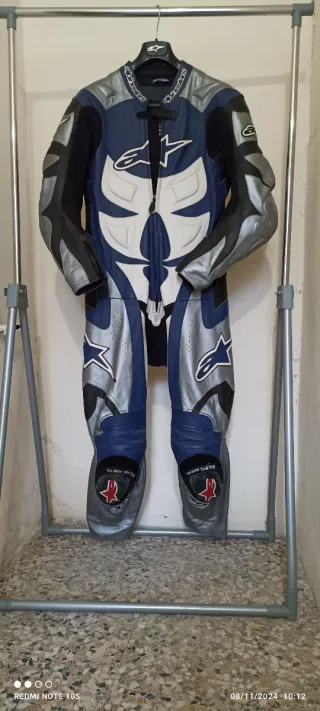 Tuta moto Alpinestars uomo taglia 54