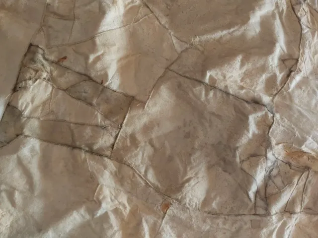 Alfombra redonda piel de llama