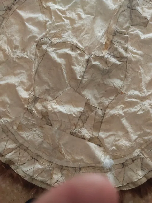 Alfombra redonda piel de llama