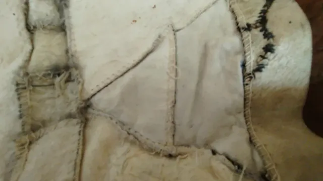 Alfombra redonda piel de llama