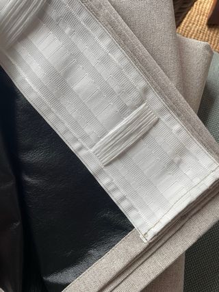 Cortinas Opacas Blackout Grises (2 unidades)