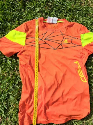 Camiseta Deportiva Adidas F-50 Naranja Neón L