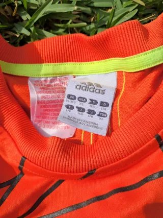 Camiseta Deportiva Adidas F-50 Naranja Neón L