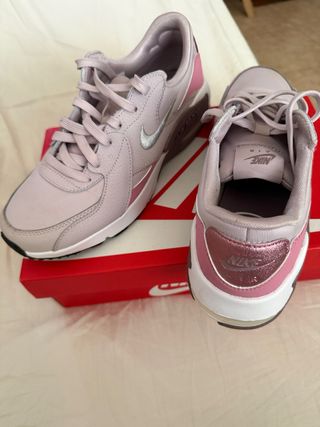 Zapatillas Nike Air Max Excee Cuero Rosa