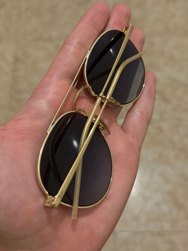 Gafas Ray-Ban 3589 Negro/Dorado