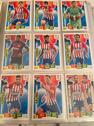 Álbum Adrenalyn XL 18-19 semicompleto