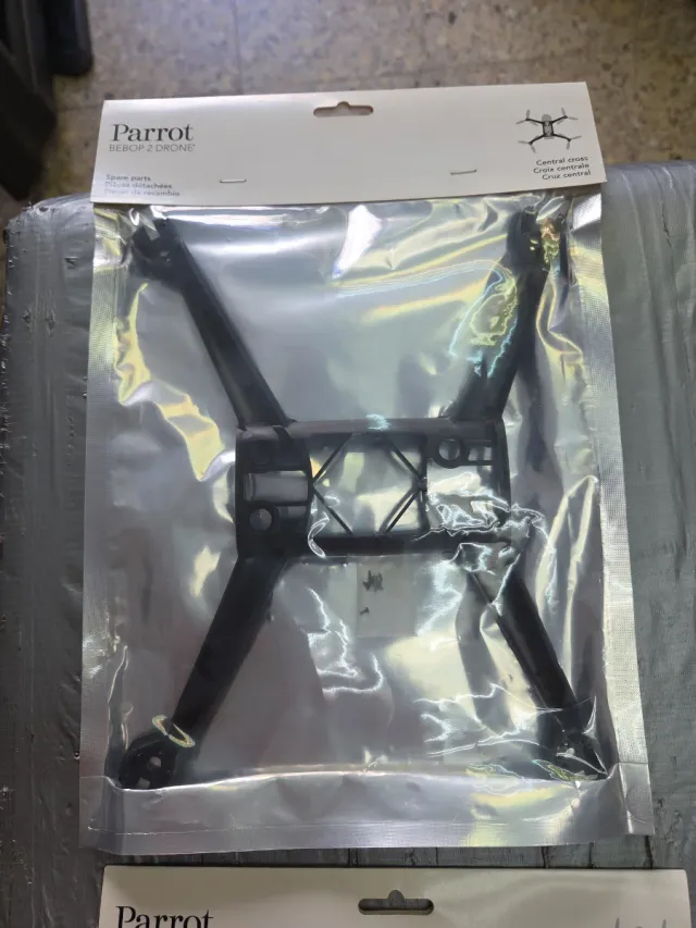 Hélices Parrot Bebop 2 (Rojas y Plateadas)