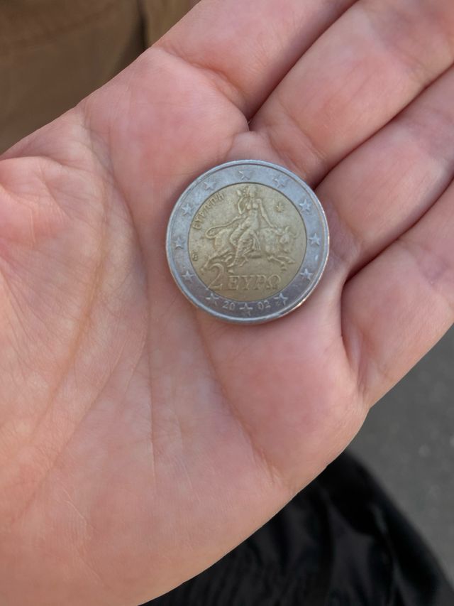 Moneda 2 Euros Grecia 2002
