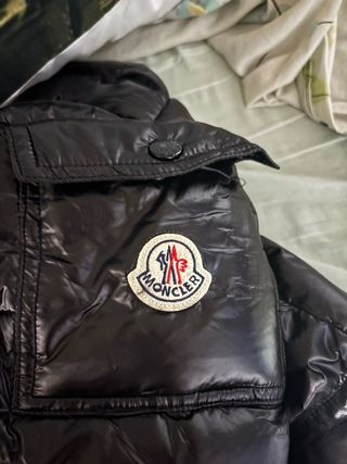 Chaqueta Moncler Negra Sin Usar