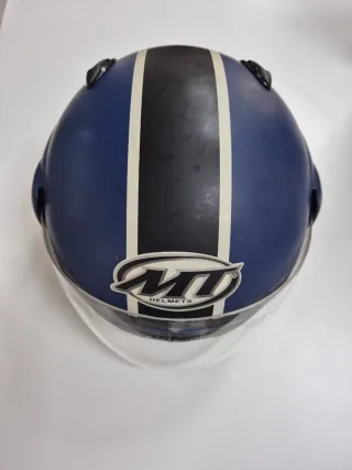 Casco Jet MT Helmets Azul