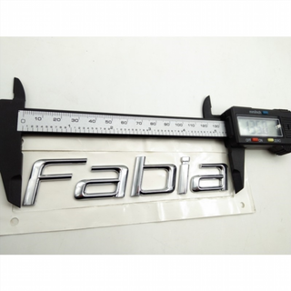 Emblema logo trasero Skoda Fabia