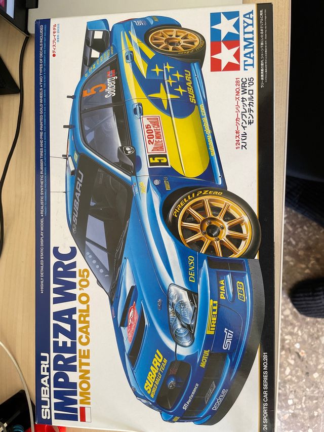 Tamiya Subaru Impreza WRC 2005 Monte Carlo