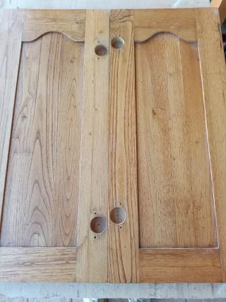 Puertas de cocina de madera