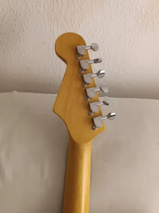 Guitarra Eléctrica Leem Stratocaster Negra
