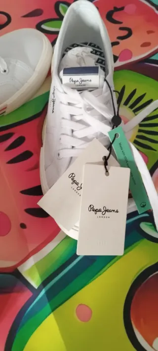 Zapatillas Pepe Jeans Blancas Talla 39