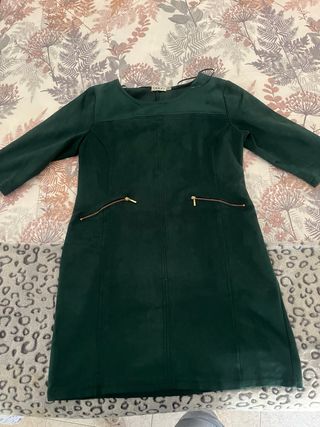 Vestido KIRA verde esmeralda