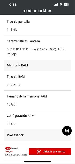 Ordenador portátil Samsung Gris/Plata