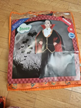 Disfraz Vampiro/Dracula Niño Talla 3-4