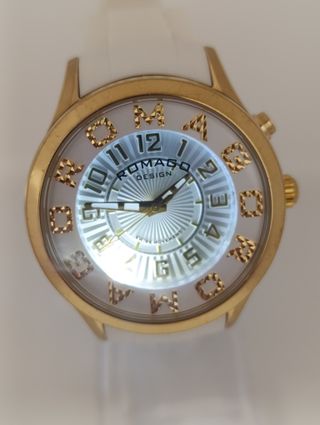 Reloj Romago Mirror Oro Blanco