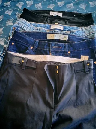 Pantalones vaqueros Mango, Pinkie Massimo Dutti