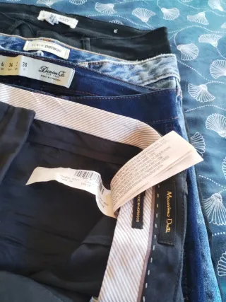 Pantalones vaqueros Mango, Pinkie Massimo Dutti