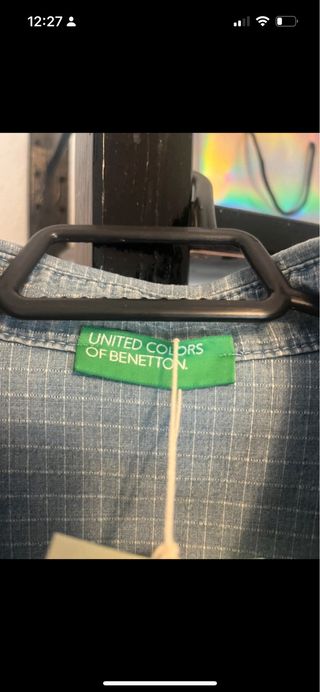 Camisa Benetton niño Talla XXL