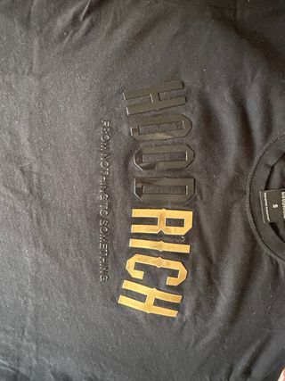Camiseta Hoodrich Negra Talla S
