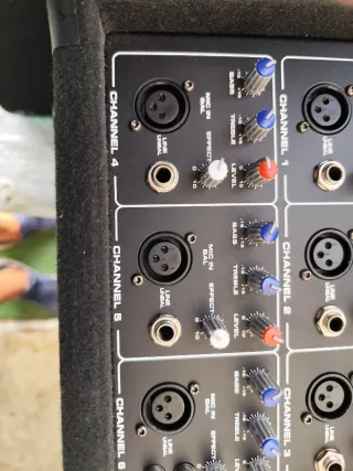 Mesa de Mezclas PM-6 USB Ecualizador y sctiva