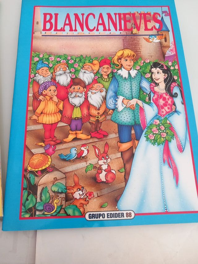 CENICIENTA.ALADINO .BLANCANIEVES Y RICITOS DE ORO