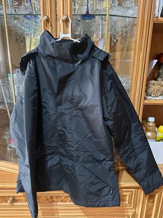 Abrigo Ritmica Negro Talla M
