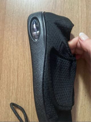 Zapatillas mujer negras velcro