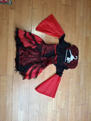 Disfraz Vampira Atosa Mujer Talla xs-s
