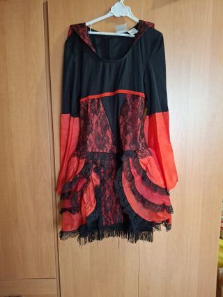 Disfraz Vampira Atosa Mujer Talla xs-s