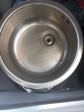 Fregadero de acero inoxidable