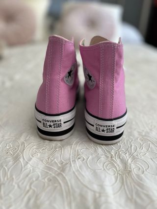 Converse All Star Plataforma Rosa T 36.5